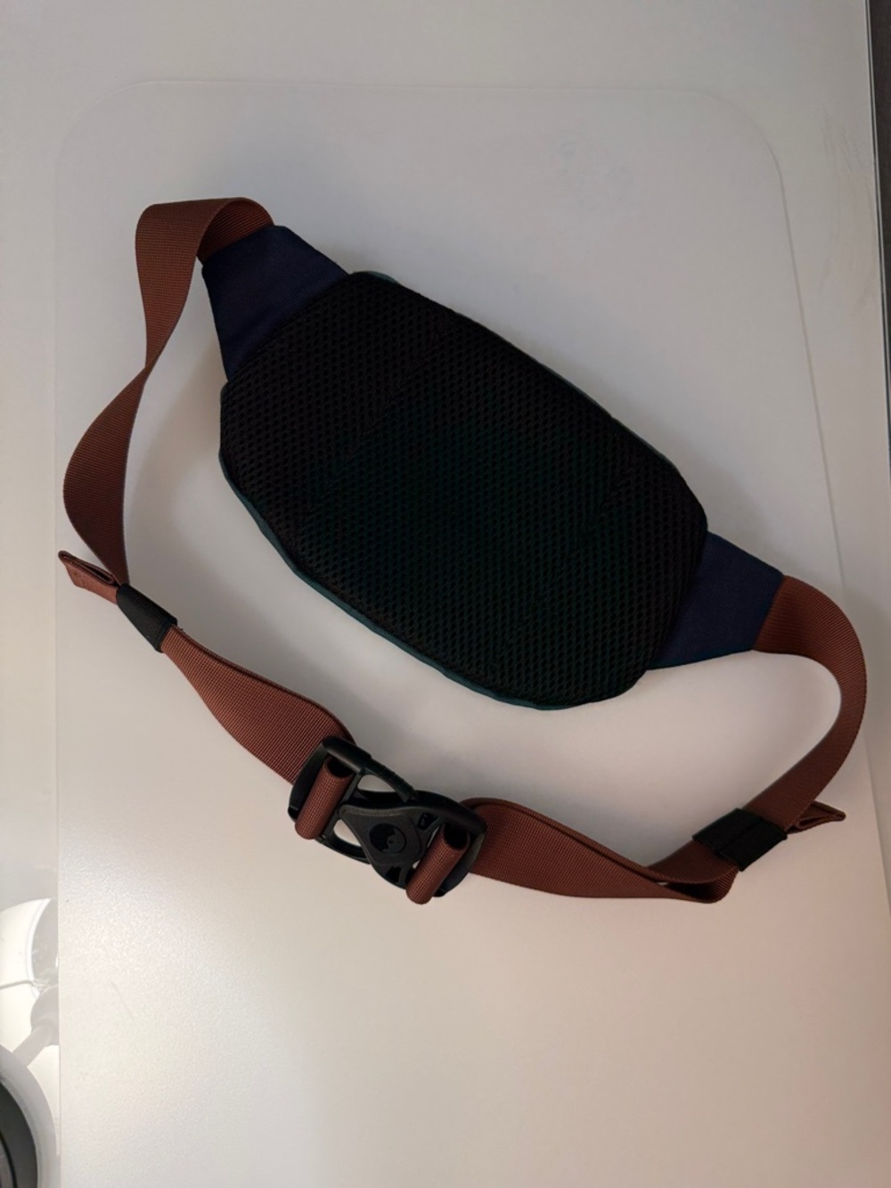 Kavu Spectator Teal and Brown Waist Pack NWOT - Picture 4 of 4